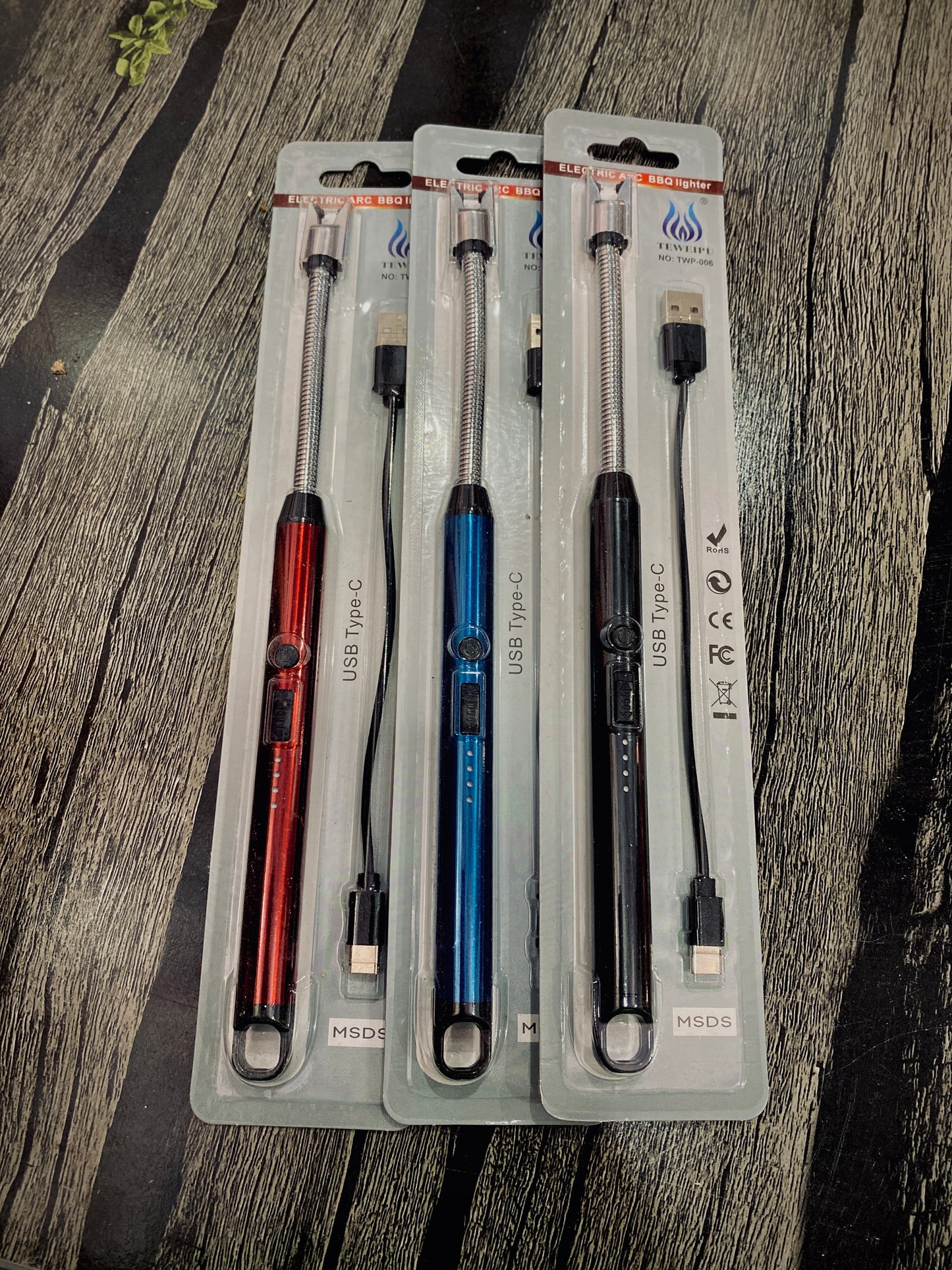 Rechargeable Electric Lighter – Windproof, Flameless & USB Charging