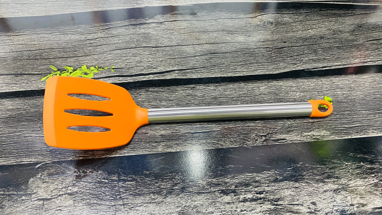Premium Non-Stick Silicone Slotted Spatula