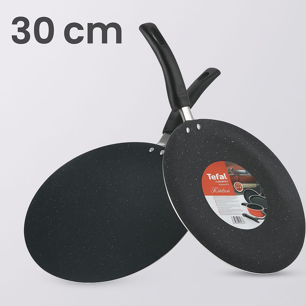 Tefal 30cm Flat Non-Stick Tawa Made by France– Ideal for Roti 🫓 Paratha & Dosa | Premium Cooking Surface😍😍😍