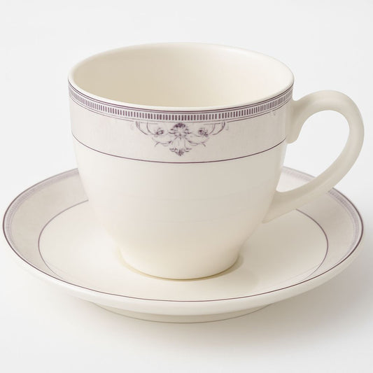 6 Pcs Elegant Cups & Saucers Set
