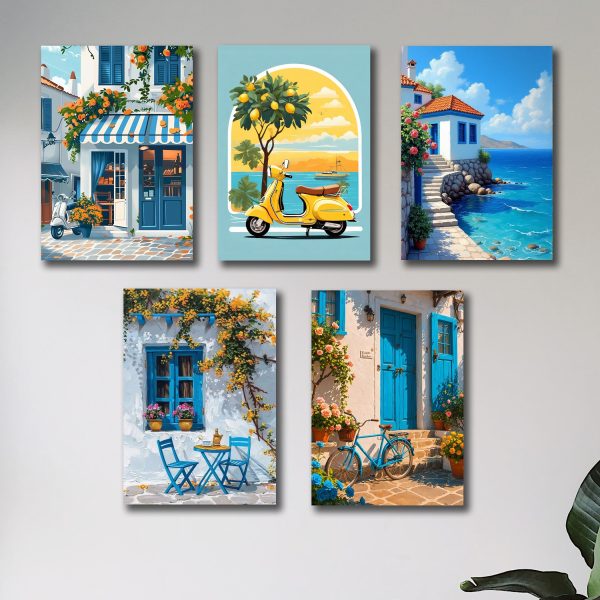 Wall Art Wooden Sticky Phototile Frames
