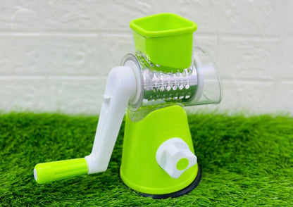 3-in-1 Tabletop Drum Grater & Vegetable Grinder