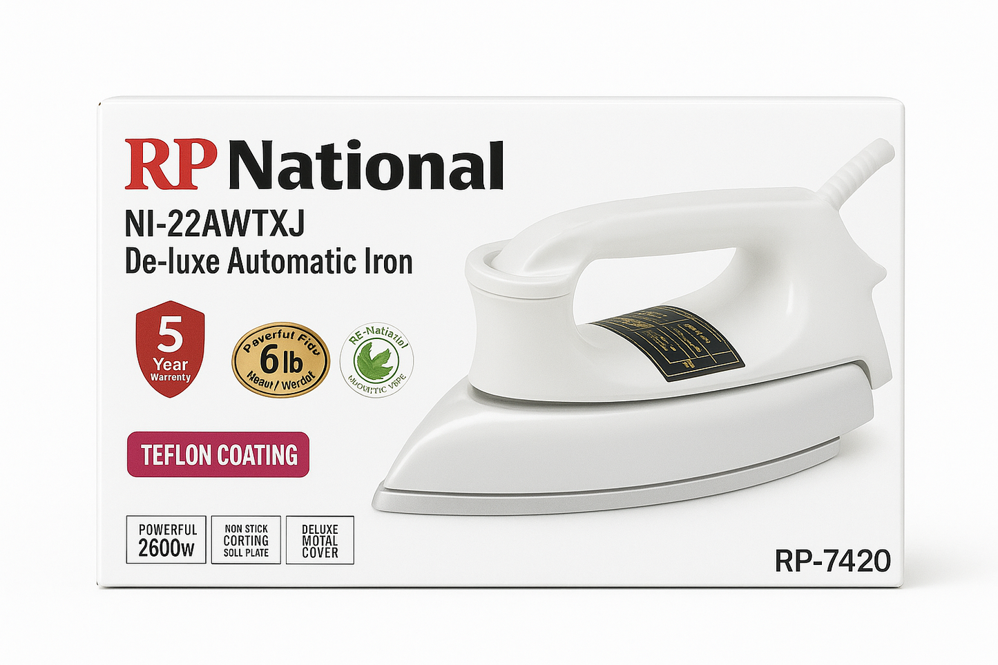 National Dry Iron – Black & White