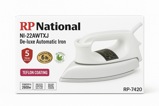 National Dry Iron – Black & White