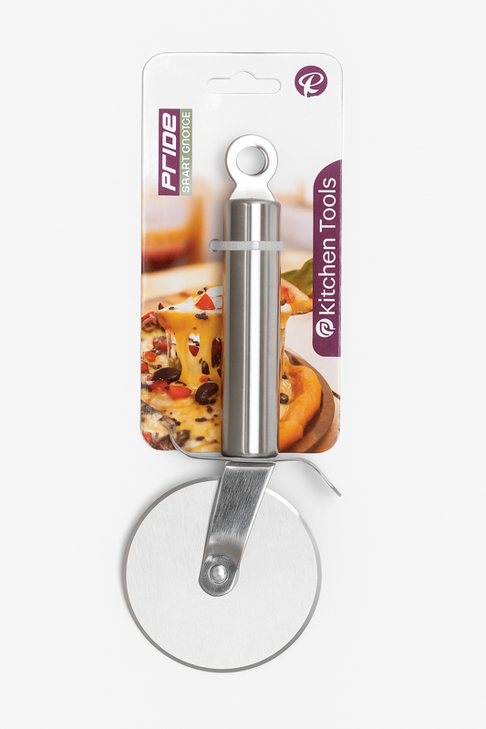 Premium Stainless Steel Pizza Cutter – Pride Kitchen Tool