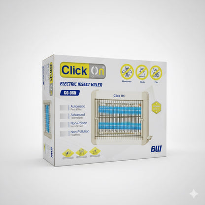 Click On Electric Insect Killer – Powerful UV Mosquito & Fly Trap