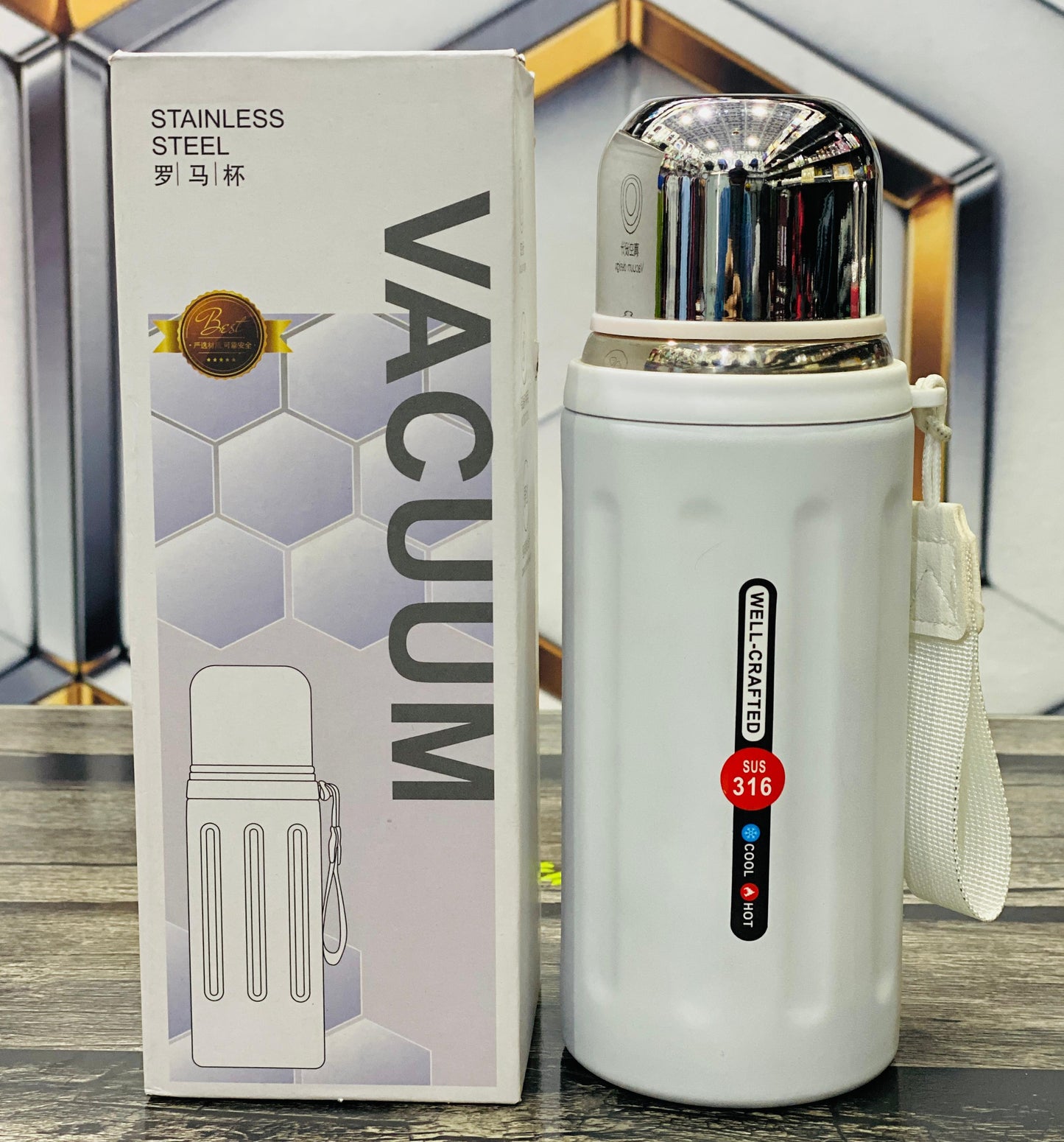 German 🇩🇪 Hot 🥵 and cold 🥶 vaccume water bottel😍😍❤️