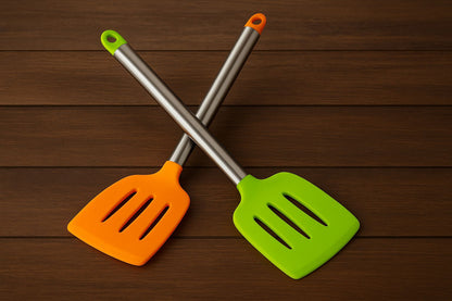 Premium Non-Stick Silicone Slotted Spatula